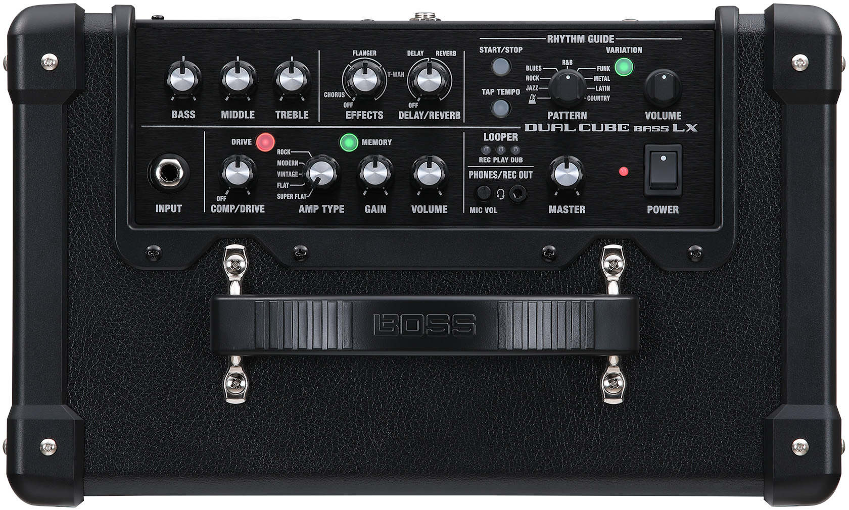 BOSS DCB-LX ультрапортативный басовый комбоусилитель с профессиональным звуком и функциями thumbnail 4