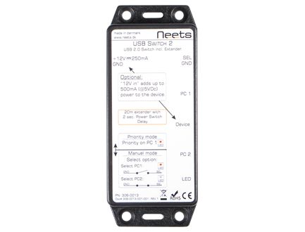 Neets USB Switch - 2, коммутатор USB 2x1 thumbnail 2