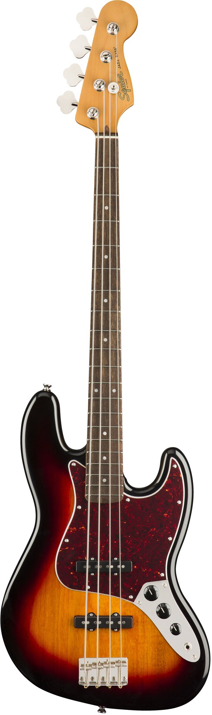 FENDER SQUIER CV 60s JAZZ BASS LRL 3TS 4-струнная бас-гитара, цвет санберст thumbnail 2