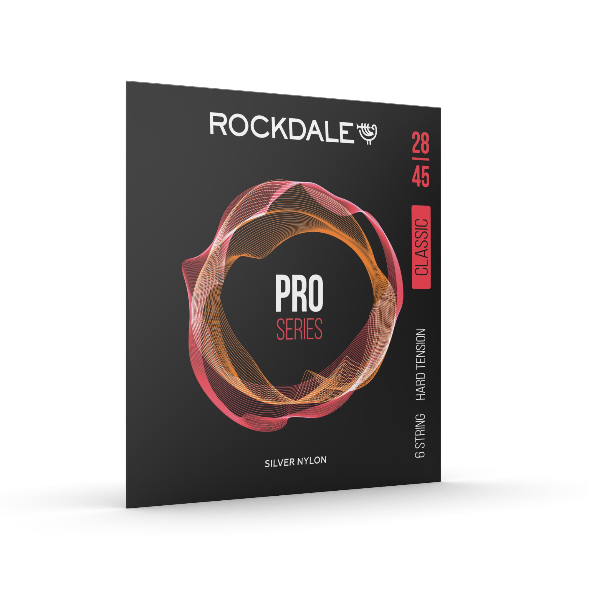 ROCKDALE PRO 28-45 Silver Nylon Hard струны для классической гитары thumbnail 3