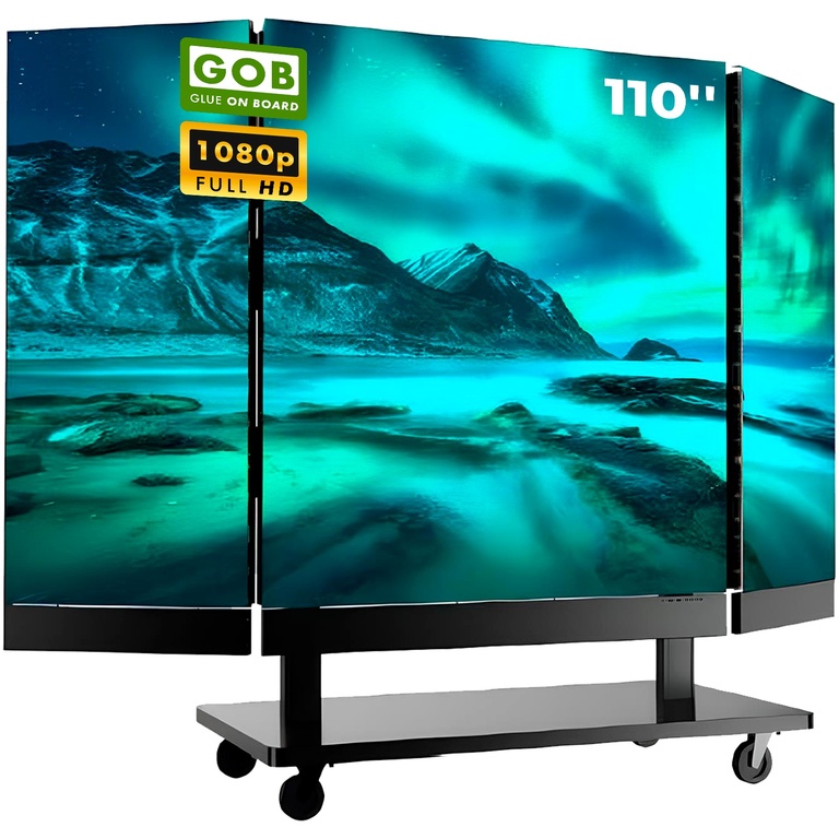 Светодиодный экран QSTECH 110" FHD 11012, 2.453х1.430 (раскладной) thumbnail 2