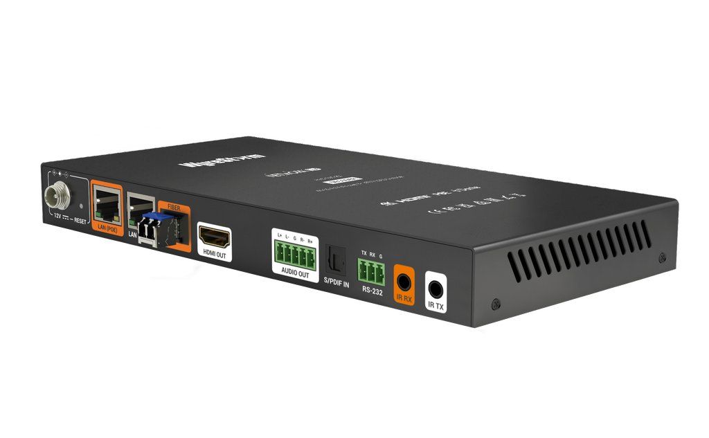 WyreStorm NHD-500-RX-V2 Декодер 4K60 444 с поддержкой Dolby Vision, USB 2.0, ARC - Ethernet 1Гб | SFP | 4x USB-A | 2x LAN thumbnail 2