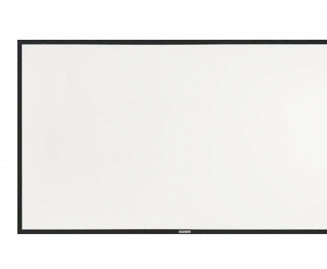 Экран на тонкой раме Kauber Frame Lite Velvet Cinema 117" 16:9 White Ice , область просмотра 260x146 см, размер по раме 265x151 см. thumbnail 2