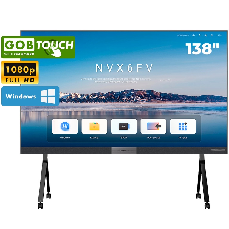 Светодиодный экран QSTECH 138" FHD 13815, 3.080×1.840 (интерактивный) thumbnail 2