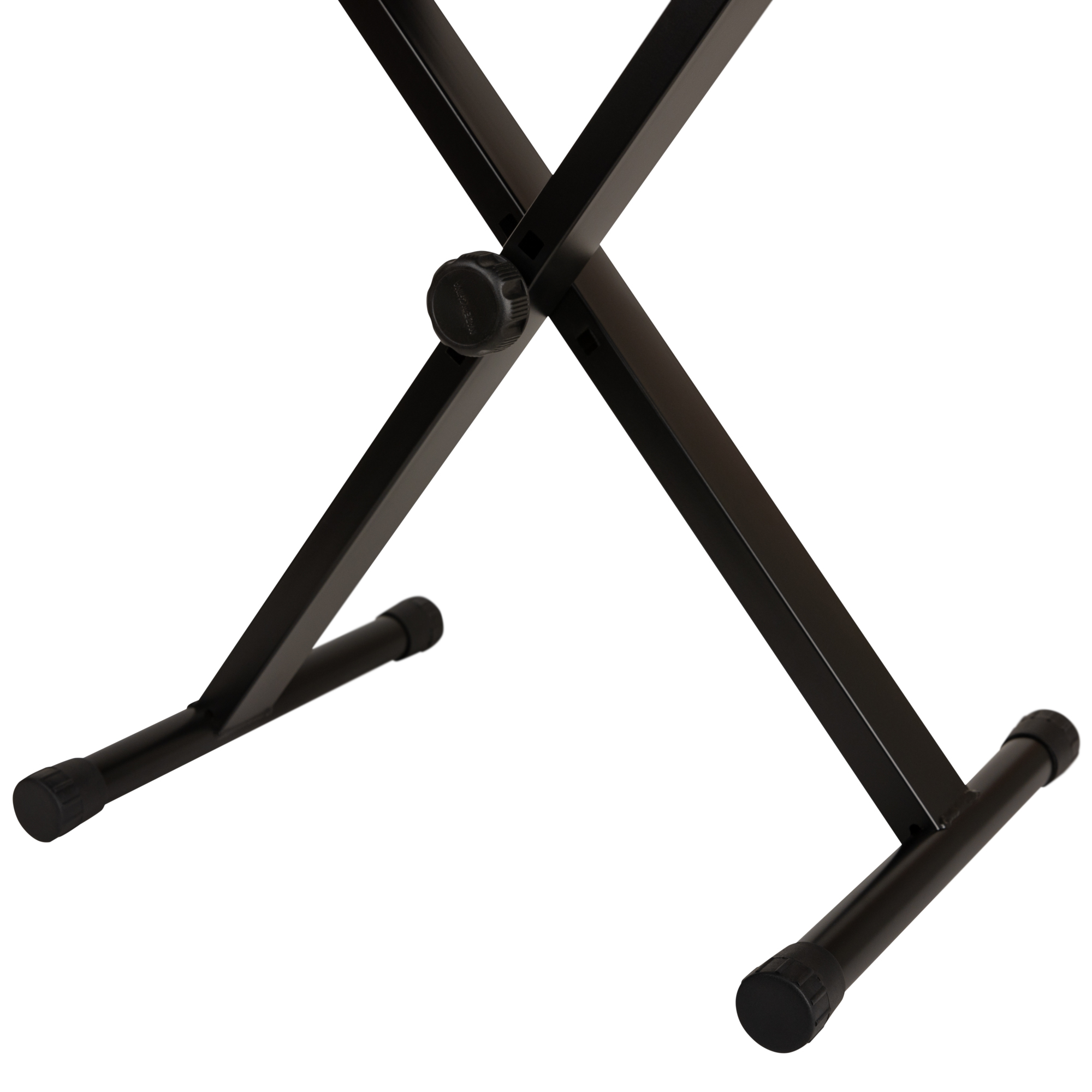 ROCKDALE Q-90 black компактная банкетка для пианиста складной конструкции, высота 40-48 см, сиденье 40х30х3,5 см, металл, цвет ч thumbnail 5