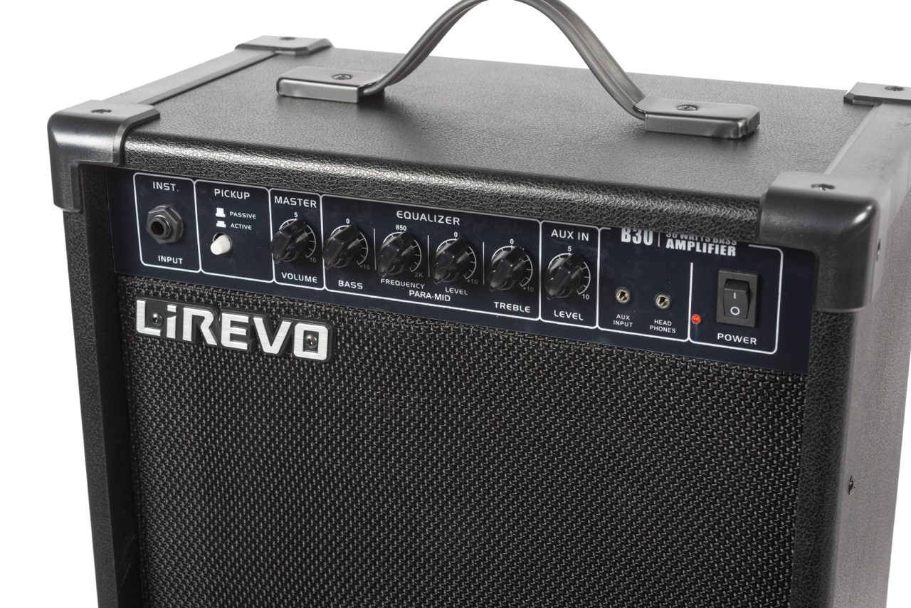 LiRevo TS-B30 Басовый комбоусилитель 30 Вт, динамик 1Х8'' thumbnail 6