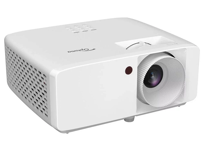Лазерный проектор Optoma [HZ146X-W] DLP FullHD(1920*1080),3800 ANSI lm;2000000:1;Zoom 1,1x;TR 1.48-1.62:1;HDMI x2; AudioOUT x1 3.5mm; USB-A power 1.5A ; RS232; 15W mono; 34dB; 3kg белый (E9PD7KK01EZ1E) thumbnail 2