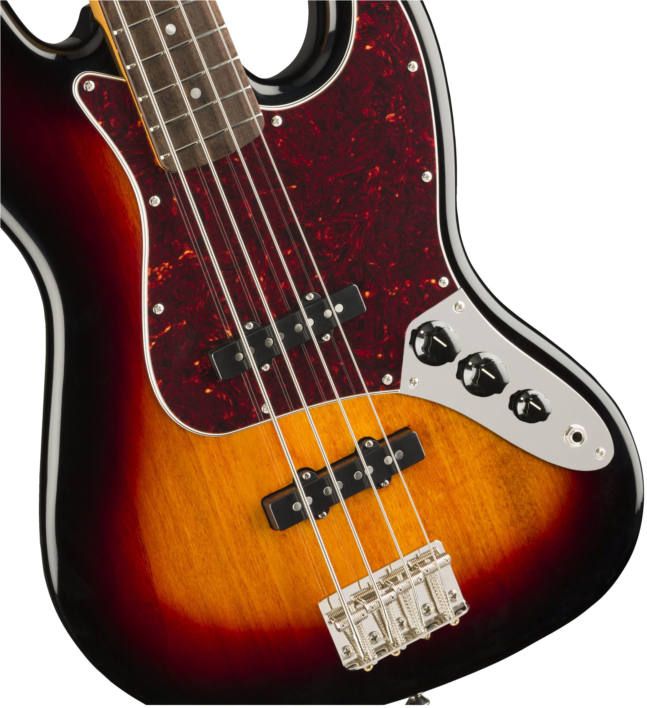 FENDER SQUIER CV 60s JAZZ BASS LRL 3TS 4-струнная бас-гитара, цвет санберст thumbnail 5