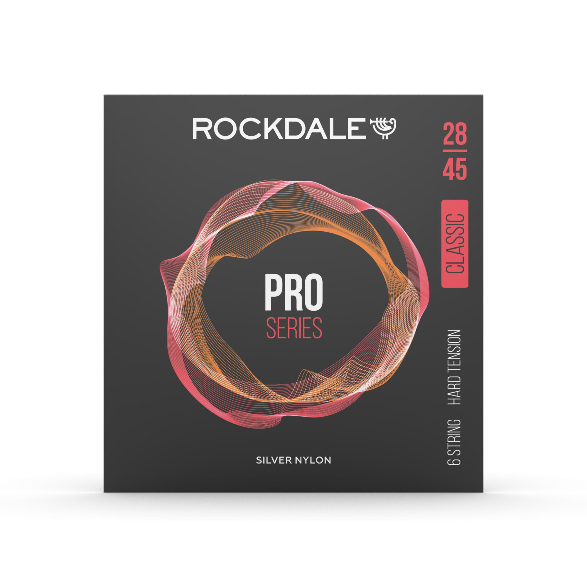 ROCKDALE PRO 28-45 Silver Nylon Hard струны для классической гитары thumbnail 2