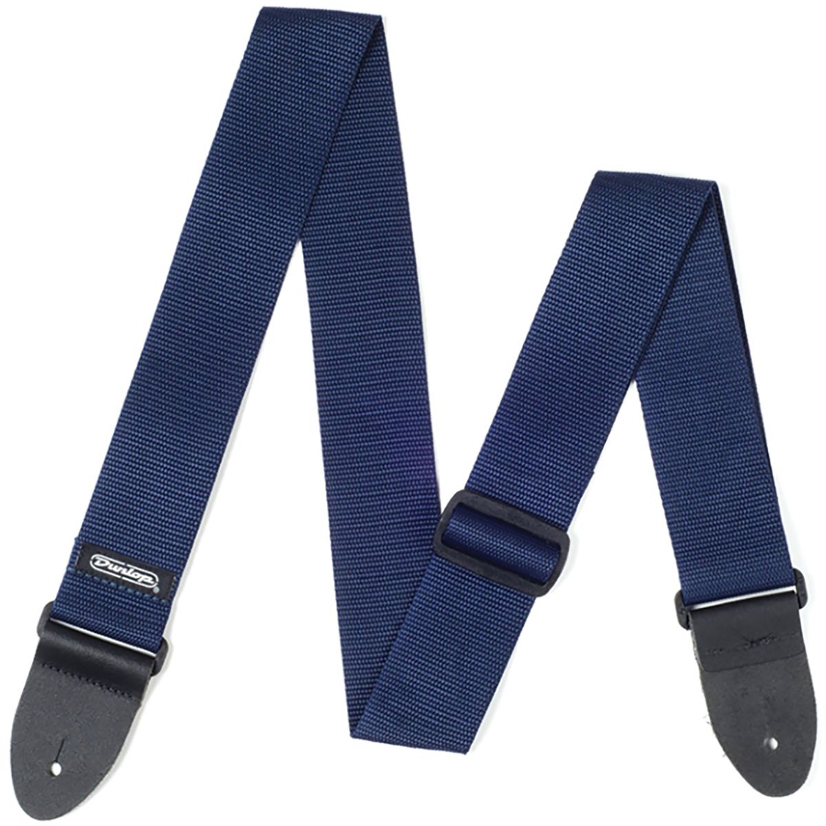 Dunlop D0701NV Poly Navy Blue  гитарный ремень полистироловый cиний thumbnail 2