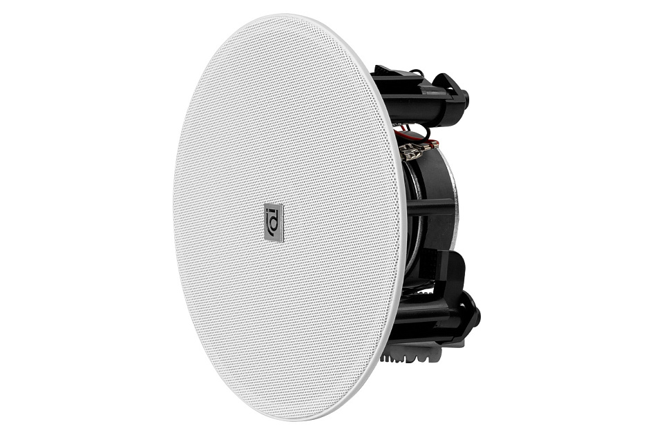 Акустическая система Intrend [ITSPK-420CT] двухполосная, потолочная: 4"НЧ, 1"ВЧ, 6Вт(100В), 15Вт/8Ом, Форма: круглая, Цвет: белый thumbnail 2