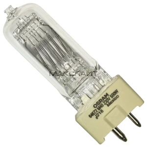 OSRAM 64672 M40 - лампа галоген. 230 В/500 Вт, GY9,5 < 2000 час. thumbnail 2