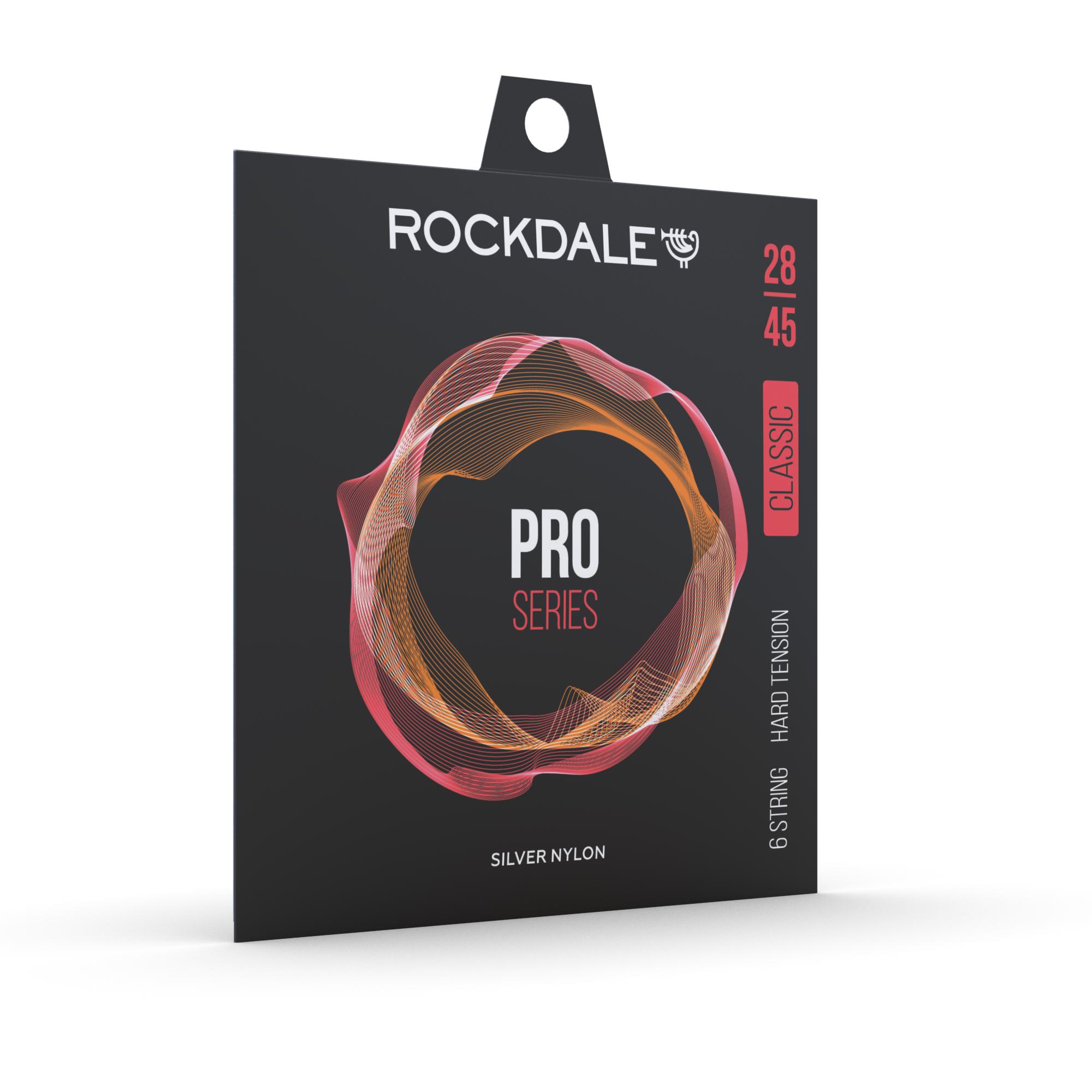 ROCKDALE PRO 28-45 Silver Nylon Hard струны для классической гитары thumbnail 6