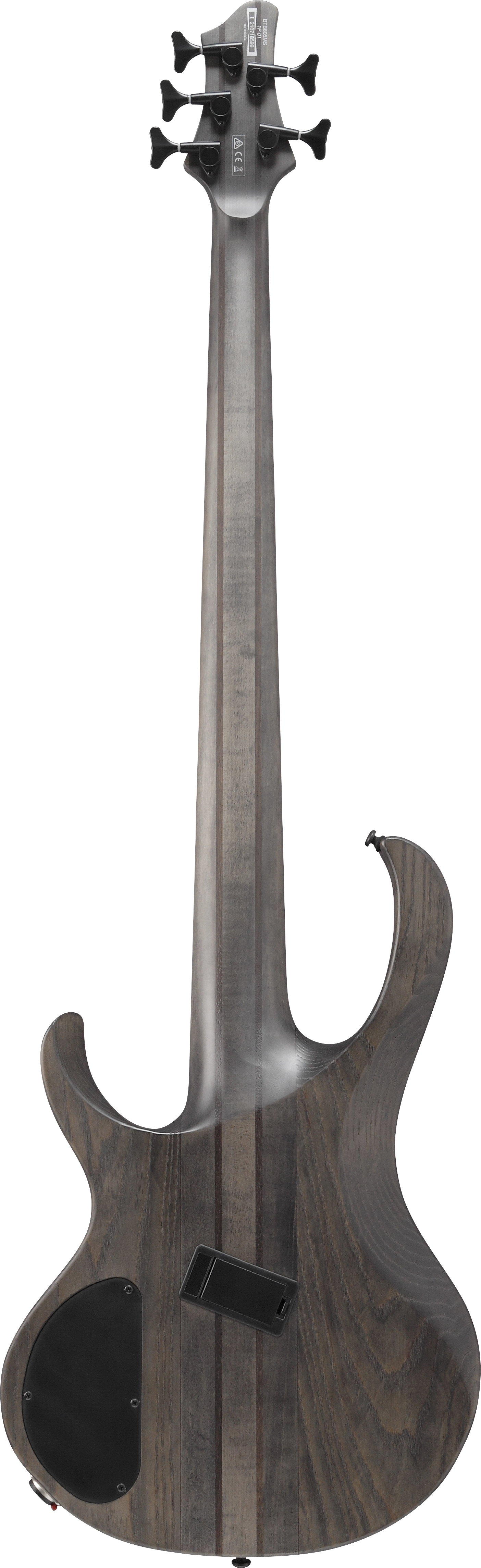 IBANEZ BTB805MS-TGF электрическая бас-гитара, 5 струн, мультимензурная, корпус - окуме/ясень, цвет - полупрозрачный серый thumbnail 3