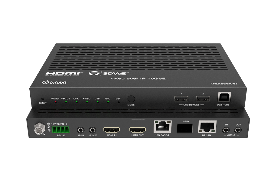 Энкодер,Декодер HDMI 4K60 Infobit [iSwitch SDV-TR] SDVoE AV over IP thumbnail 2