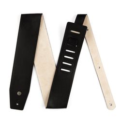 Dunlop BMF02BK BMF 3" Leather Wide Boy  ремень для гитары, черный, кожаный, ширина 3" thumbnail 2