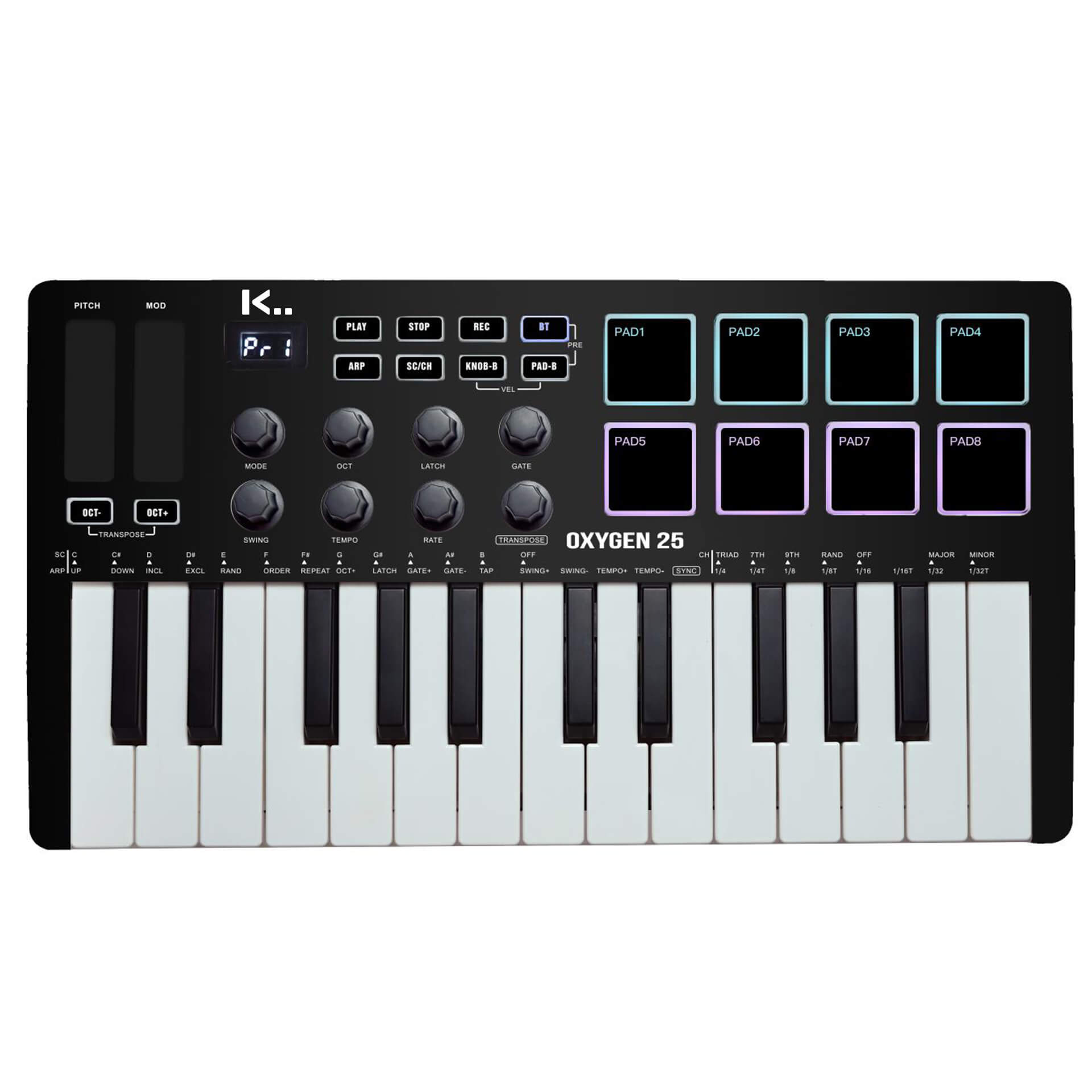 KOOBIC OxyGen 25 midi-контроллер thumbnail 2
