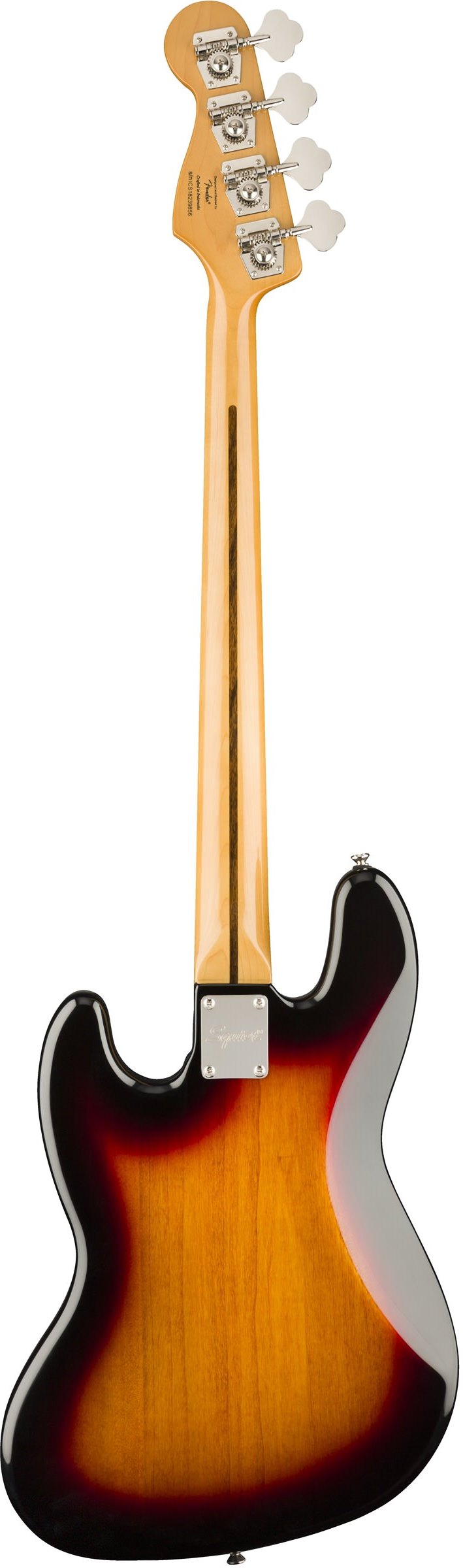 FENDER SQUIER CV 60s JAZZ BASS LRL 3TS 4-струнная бас-гитара, цвет санберст thumbnail 3