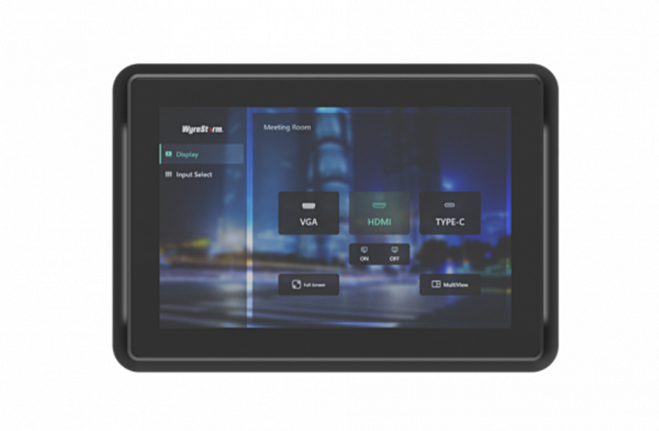 WyreStorm SYN-TOUCH10 10,1” сенсорная панель-контроллер Synergy™, PoE+, настольная или настенная (US/UK/EU) установка thumbnail 2