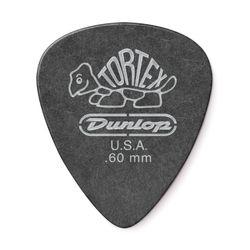 Dunlop 488P060 Tortex Pitch Black Standard 12Pack  медиаторы, толщина 0.6 мм, 12 шт. thumbnail 2