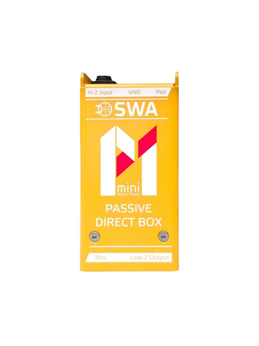 SWA P1mini Пассивный инструментальный DI-бокс с фирменным никелевым трансформатором SWA thumbnail 2