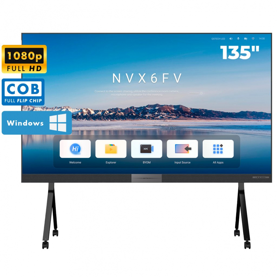 Светодиодный экран QSTECH 135" FHD 13515, 3.031х1.813 (Windows, COB) thumbnail 2