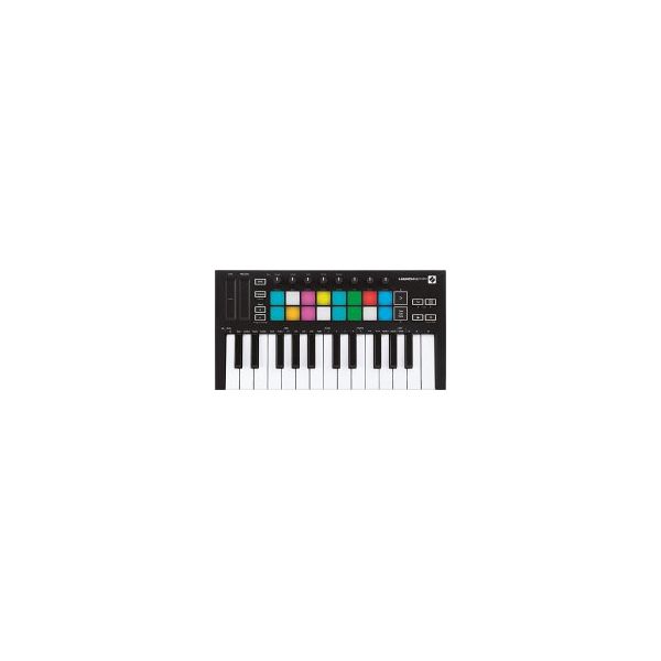 Novation LaunchKey Mini MK3  Контроллер, 25 клавиш, 16 полноцветных чувствительных к силе нажатия пэ thumbnail 2