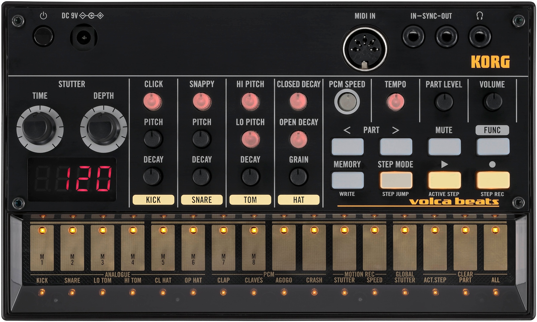KORG Volca Beats аналоговая драм-машина thumbnail 2