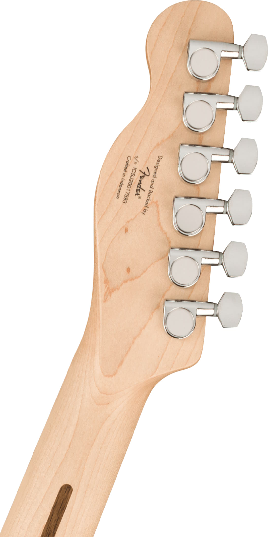 FENDER SQUIER Affinity Telecaster MN BTB электрогитара, цвет желтый thumbnail 4