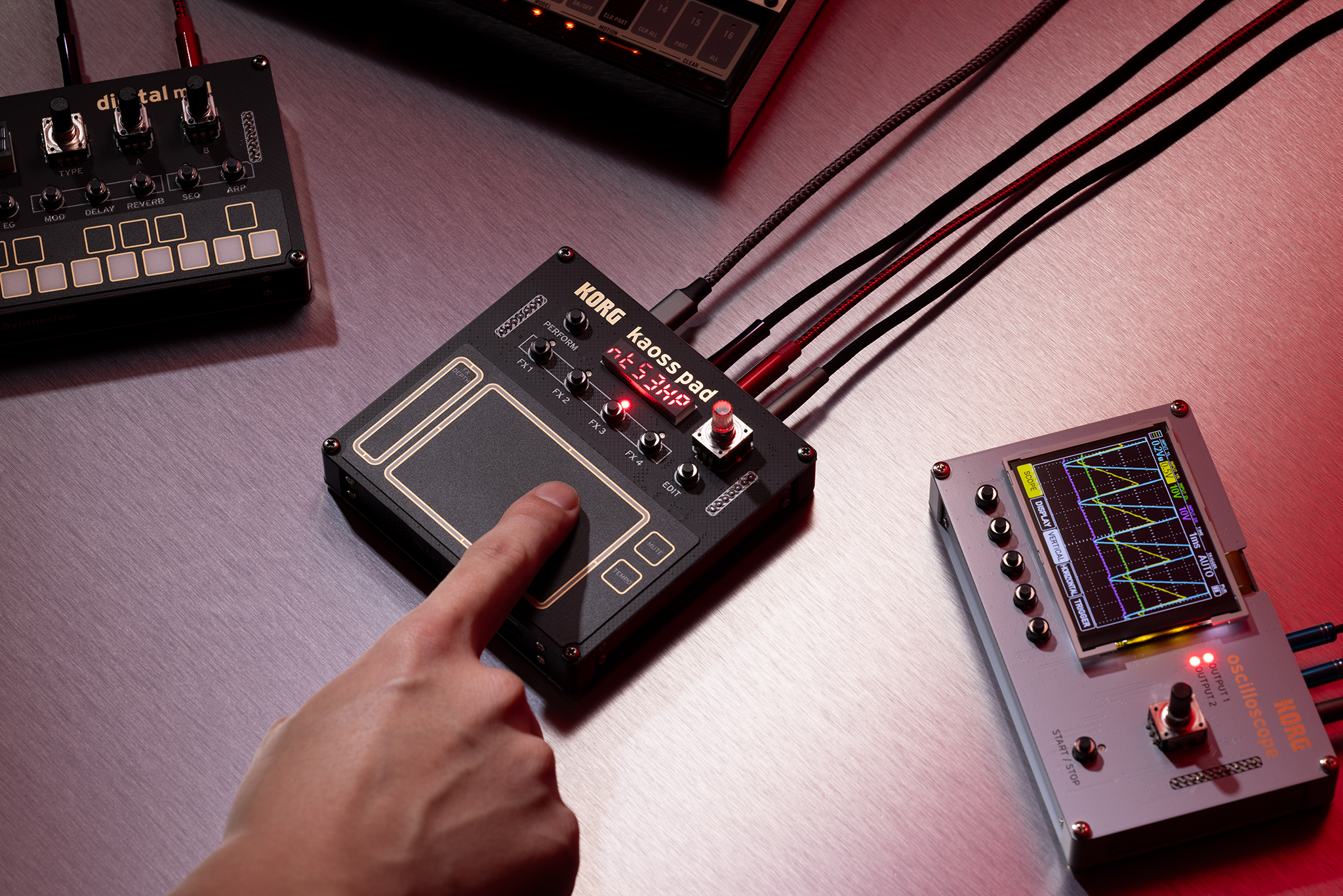 KORG NTS-3 Kaoss Pad процессор эффектов для DJ thumbnail 6