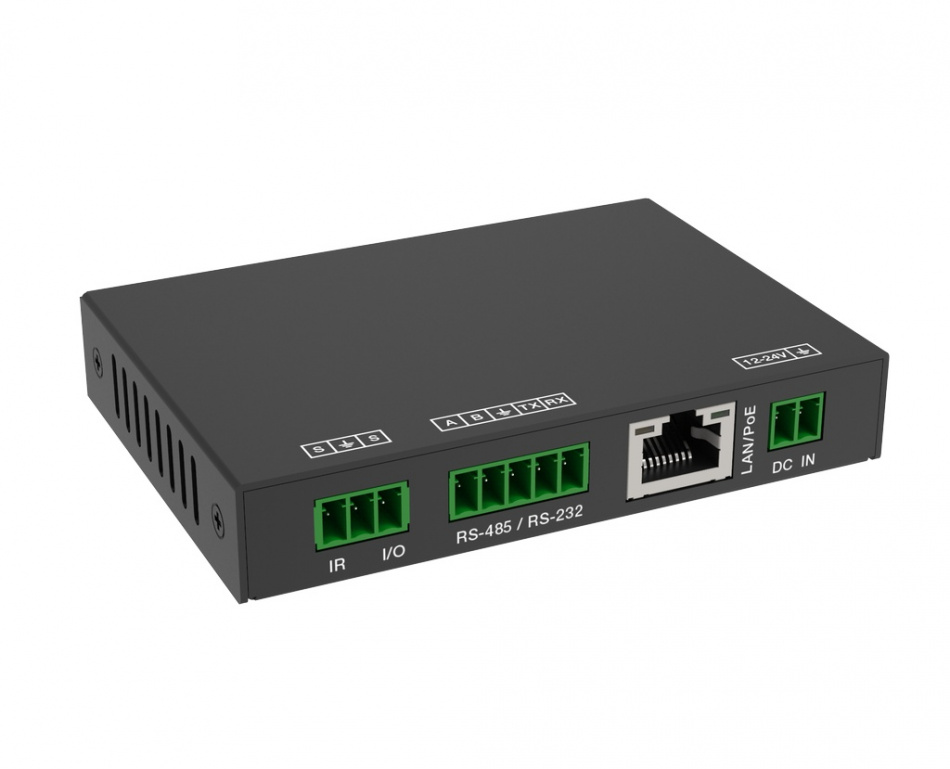 [SS-RS232/RS485] Конвертер IP в RS232/485 Digis, GUI, API, IR, POE, 12-24V thumbnail 2