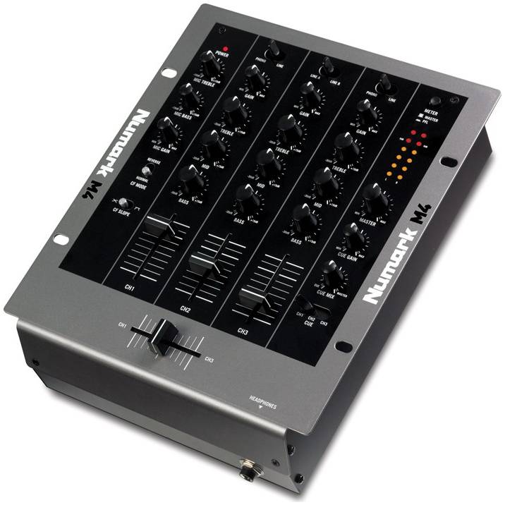 NUMARK M4, 3-канальный профессиональный 10' микшер входы: 2 phono/линейных,... thumbnail 2