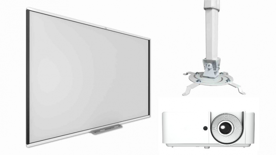 Комплект: интерактивная доска SMART SBM777V  с проектором EXD102Z и креплением DSM-2L thumbnail 2