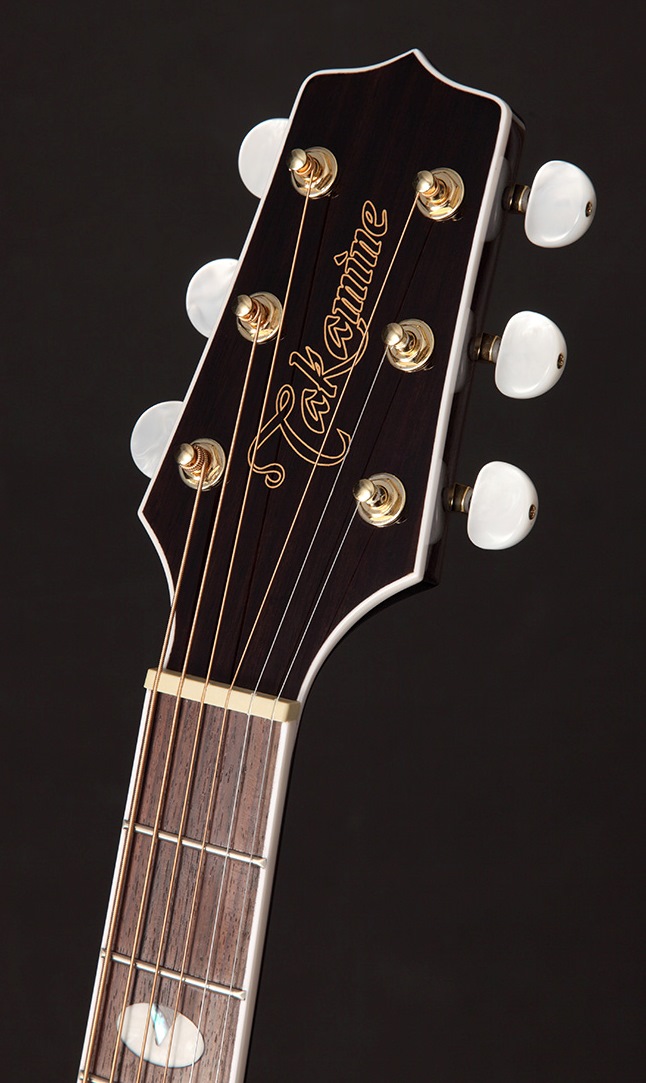 TAKAMINE GN75CE TBK Электроакустическая гитара типа NEX CUTAWAY, цвет - полупрозрачный чёрный, верхняя дека - массив ели thumbnail 3