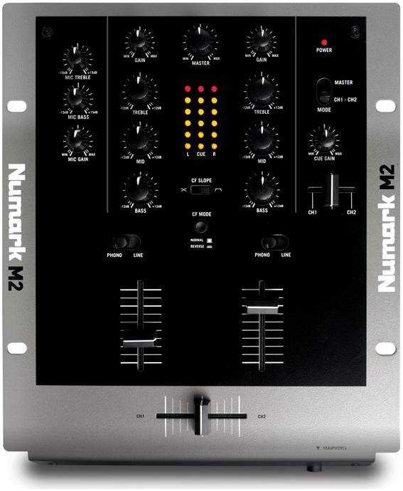 NUMARK M2, 2-канальный 10' микшер входы: 2-4 линейных/phono, 2 phono,... thumbnail 2