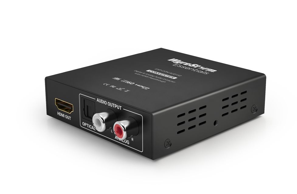 Wyrestorm EXP-CON-AUD-H2, дэ-эмбеддер аналогого и цифрового аудио из HDMI 2.0, проходной HDMI порт. thumbnail 2