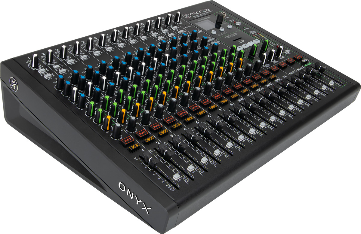MACKIE ONYX16 16-канальный микшер с поканальной записью, процессором эффектов и USB thumbnail 2