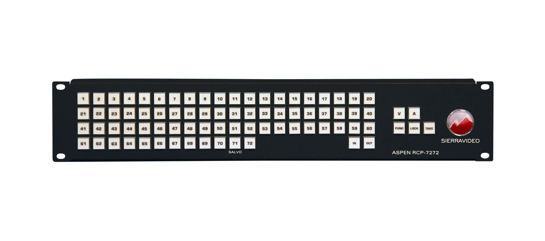 [Aspen RCP-7272] Панель 72x72 для управления матричным коммутатором Sierra Aspen; 2U thumbnail 2
