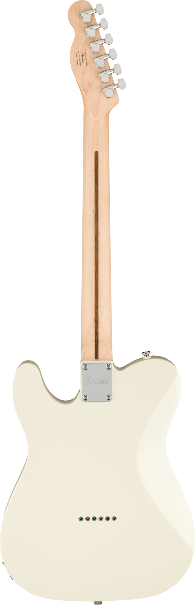 FENDER SQUIER Affinity Telecaster MN BTB электрогитара, цвет желтый thumbnail 3