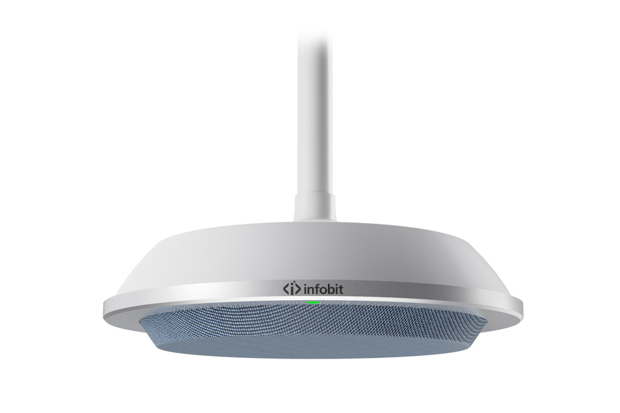 Микрофон Infobit [iSpeaker CM710] Микрофонный массив, Digital Array Ceiling Microphone, support daisy-chain thumbnail 2