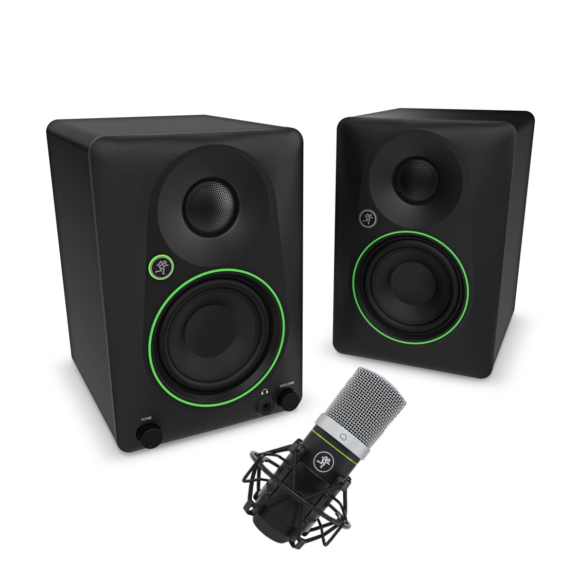 MACKIE CR3.5+EM-91CU Комплект CR3.5 пара активных студийных + EM-91CU студийный USB-микрофон, A208118+ A118242 thumbnail 2