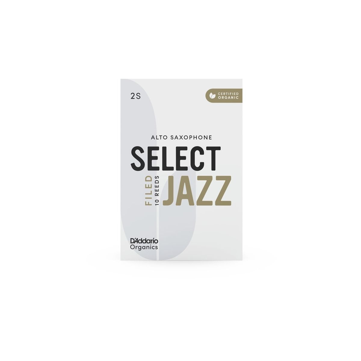 D'Addario ORSF10ASX2S  трости для альт-саксофона, Organic Select Jazz Filed (2S), 10 шт.в пачке thumbnail 2