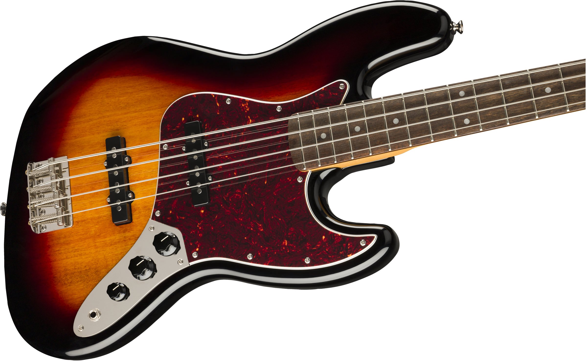 FENDER SQUIER CV 60s JAZZ BASS LRL 3TS 4-струнная бас-гитара, цвет санберст thumbnail 4