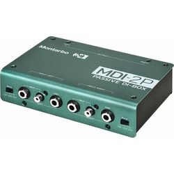 Montarbo MDI-2P  двухканальный пассивный ди-бокс, 2 х TRS/RCA in, 2 х XLR out, thumbnail 2