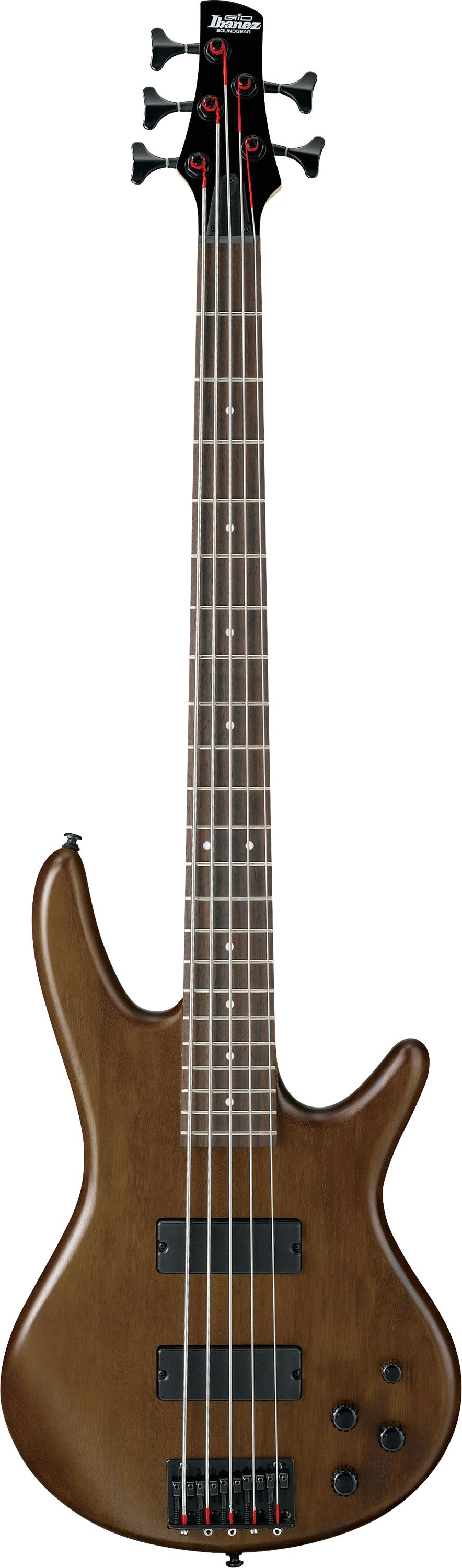 Ibanez GIO GSR205B-WNF Walnut Flat 5-струнная бас-гитара thumbnail 2