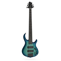Sire M5 Swamp Ash-5 TBL  5-струнная бас-гитара, HH, активная электроника, цвет голубой thumbnail 2
