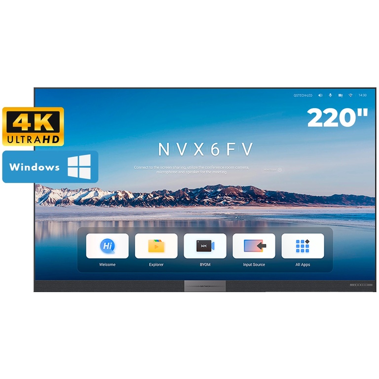 Светодиодный экран QSTECH 220" 4K 22012, 4.910×2.869 (Windows) thumbnail 2