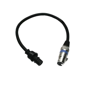 INVOLIGHT BAR CABLE DMX OUT - переходник с влагозащищённого разъёма на XLR3, 40 см thumbnail 2