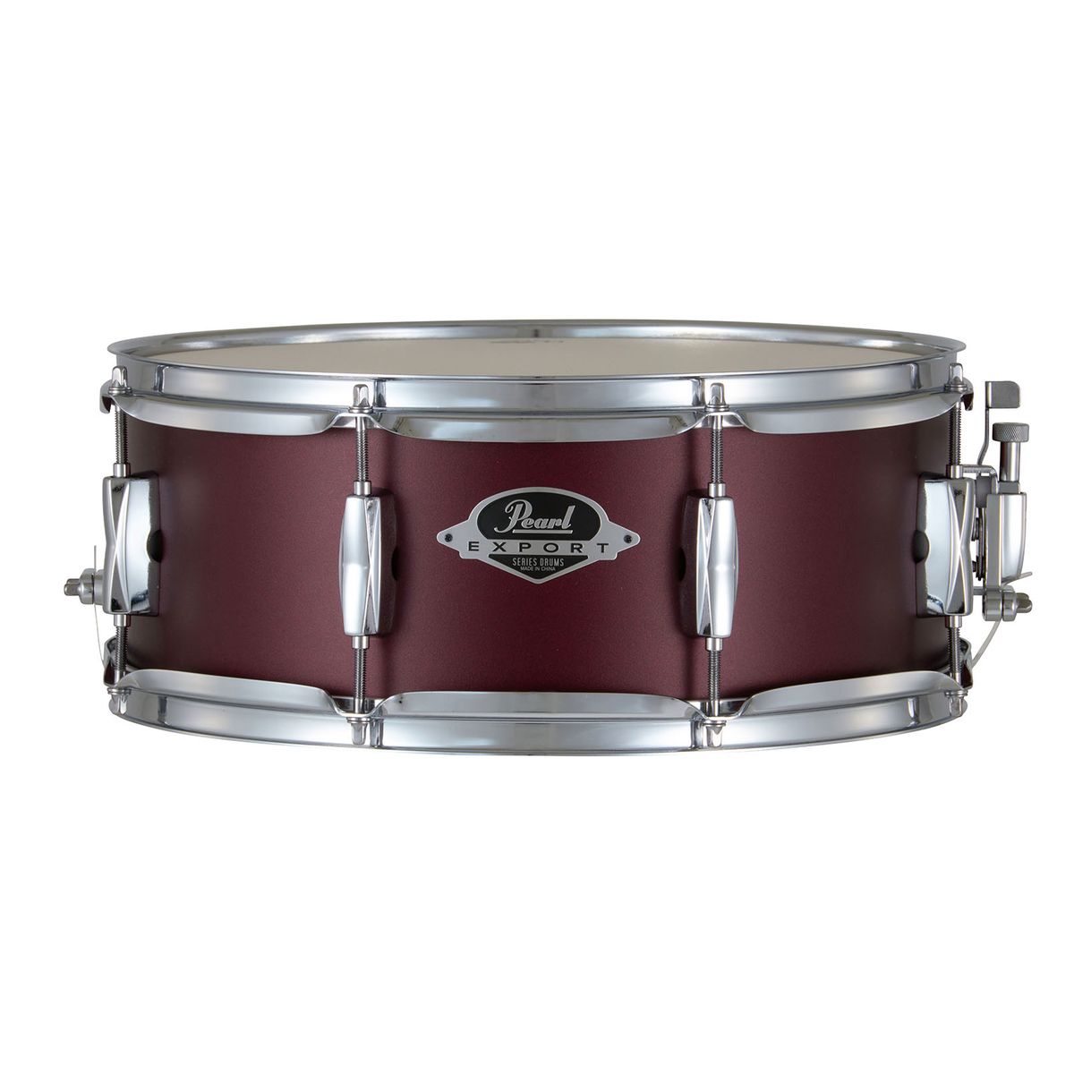 Pearl EXX1455SN/C864  малый барабан 14"х5,5", тополь, цвет Satin Scarlet thumbnail 2
