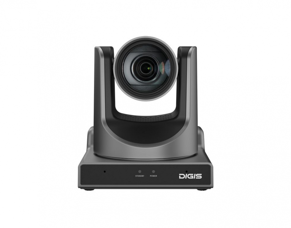 PTZ-камера Digis DSM-F1270B-A, 1080p 60, 12x, 72,5°, AI Tracking, HDMI 1.3, USB 3.0, 3G-SDI, IP, RS485, RS232, PoE, Черный thumbnail 2